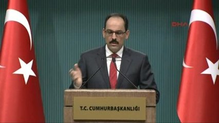 Cumhurbaşkanı Sözcüsü İbrahim Kalın Basın Açıklamasında Konuşuyor-3