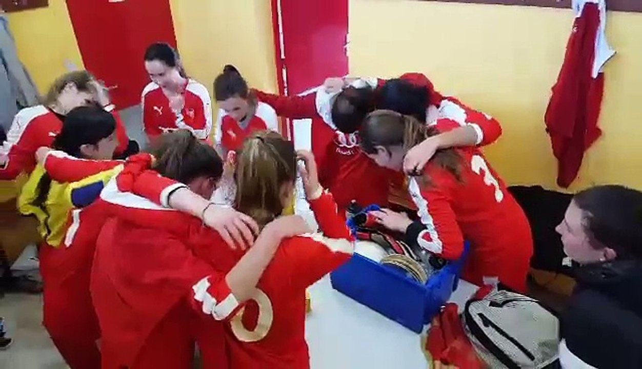 Cri de victoire n°2 des féminines face à Arnage