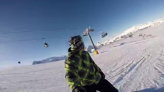 Сноубординг в Швеицарии. Катание на сноуборде в Швеицарских Альпах 7