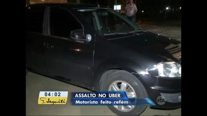 Homem é preso após assaltar motorista do Uber em São Paulo