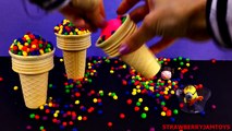 Shopkins Play Doh Minions Spongebob Rainbow Dippin Dots Surprise Eggs by StrawberryJamToys