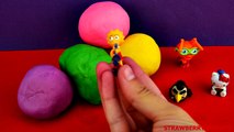 Shopkins Play Doh Donald Duck MLP The Simpsons Angry Birds Surprise Eggs by StrawberryJamToys