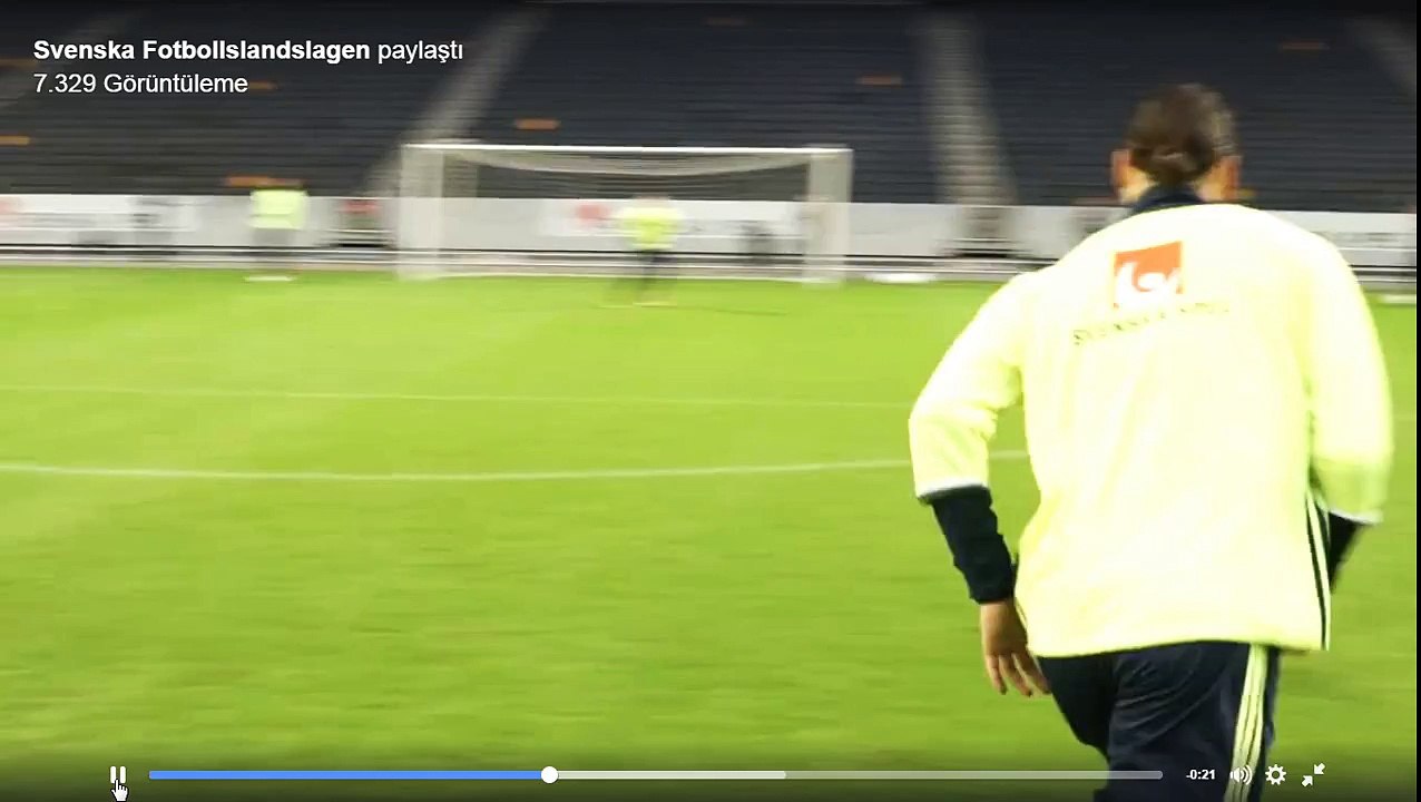 Ibra Training first