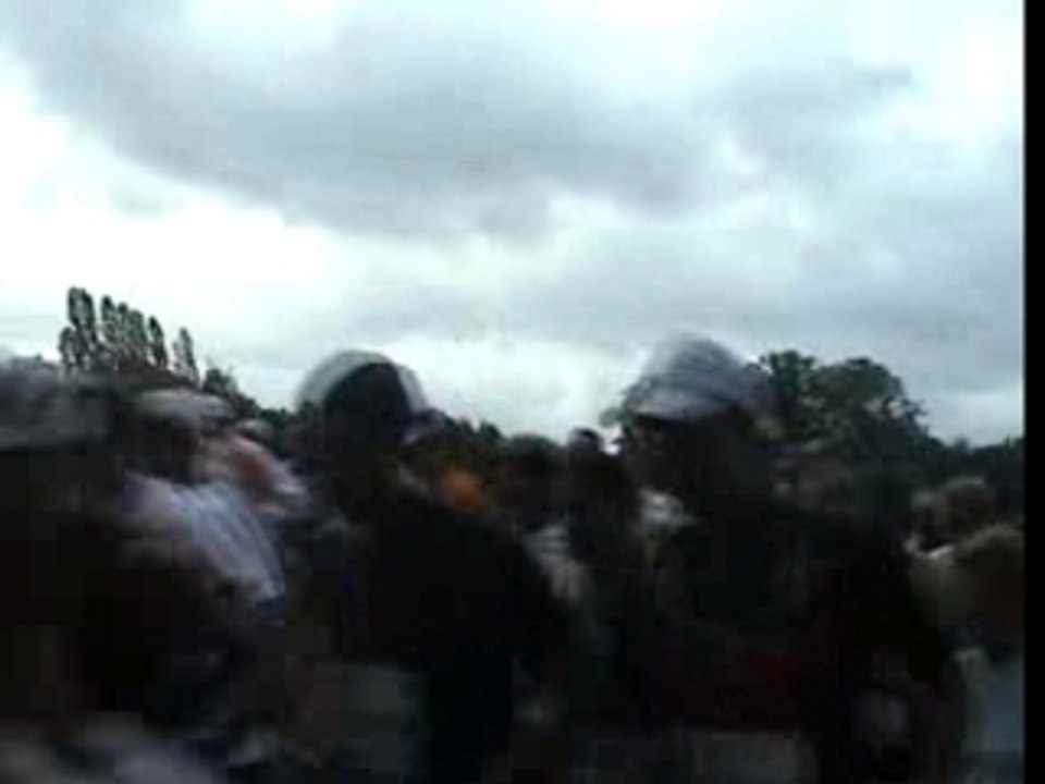 Départ coureurs