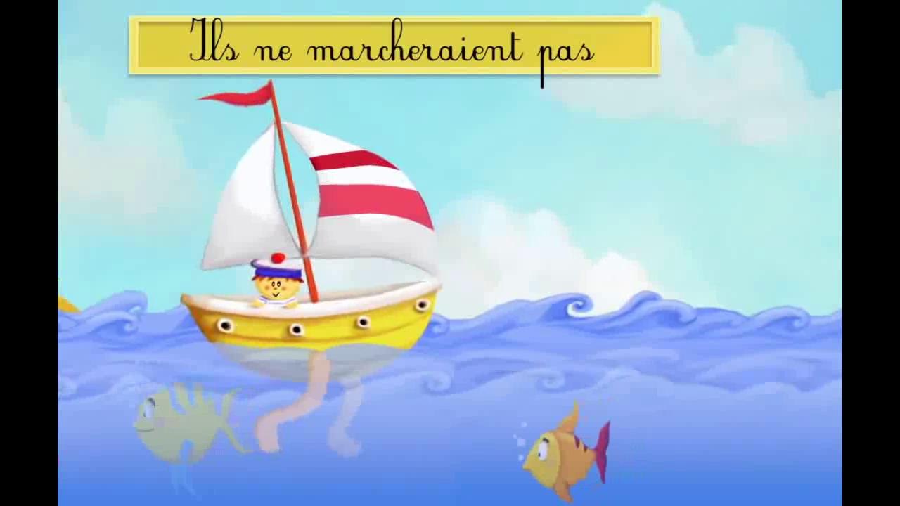 Maman les petits bateaux --- Chansons enfantines