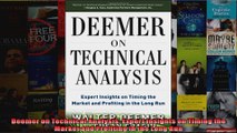Deemer on Technical Analysis Expert Insights on Timing the Market and Profiting in the