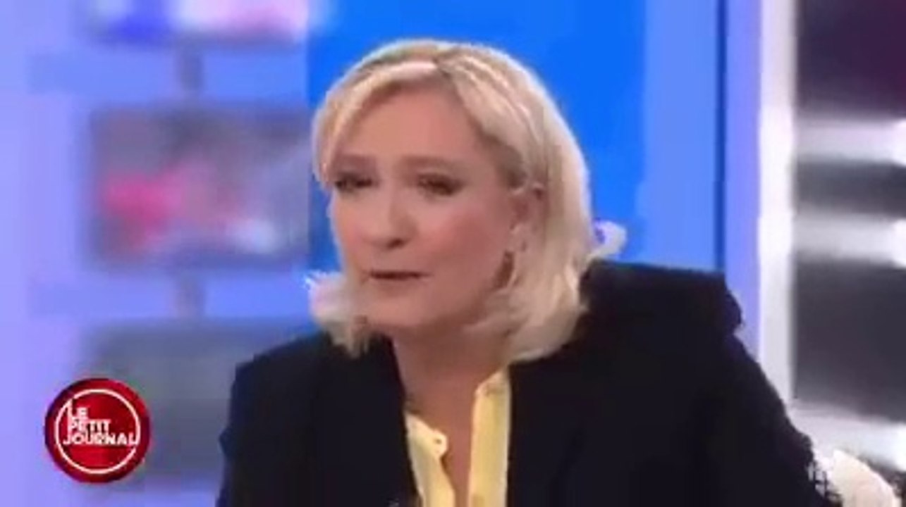 Une journaliste Canadienne corrige sévèrement Marine Le Pen