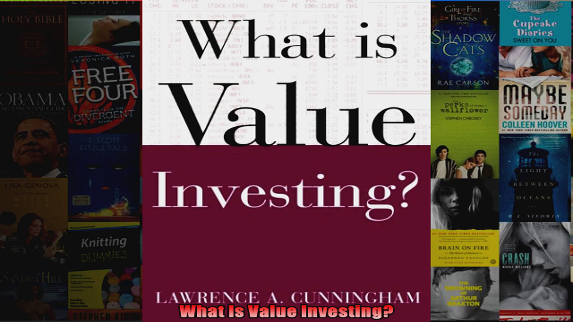 What Is Value Investing