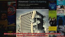Advanced Capital Budgeting Refinements in the Economic Analysis of Investment Projects