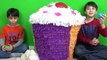 Opening a GIANT Cupcake Surprise, Spongebob Surprise Egg, Angry Birds Mashems