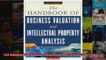 The Handbook of Business Valuation and Intellectual Property Analysis