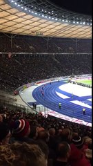 England fans refusing to join the mexican wave against Germany