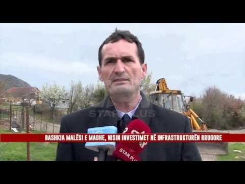 BASHKIA MALËSI E MADHE, NISIN INVESTIMET NË INFRASTRUKTURËN RRUGORE