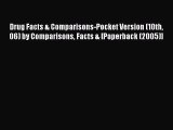Download Drug Facts & Comparisons-Pocket Version (10th 06) by Comparisons Facts & [Paperback