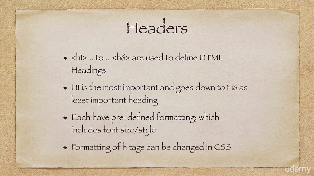 h Tag->HTML,CSS