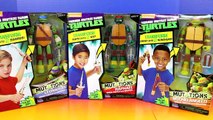 Nickelodeon TMNT Teenage Mutant Ninja Turtles Transform Mutations Leonardo Raphael Michelangelo
