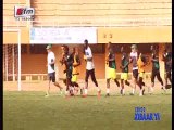 Première séance d’entraînement des Lions du Sénégal au Niger