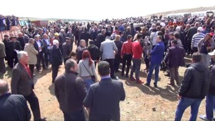 Kahramanmaraş CHP'lilerden Konteyner Kentin Kurulacağı Alana Karşı Çıkan Mahalleliye Destek