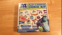 Disney Pixar Monsters University Paint-A-Monster Cookie Kit Cookie Monster Eats Cookie!