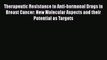 PDF Therapeutic Resistance to Anti-hormonal Drugs in Breast Cancer: New Molecular Aspects and