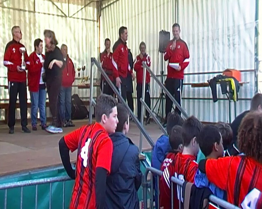 Remise de coupe tournoi Saint Denis de Pie u13