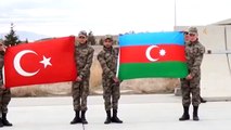 Türk ve Azeri askerlerinin tatbikatı nefes kesti