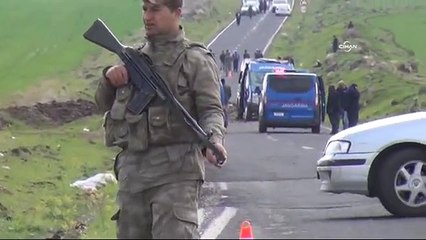 Siverek'te askeri aracın geçişi sırasındaki patlama