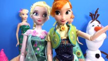 Queen Elsa FROZEN FEVER Princess Anna Disney Store Birthday Party Film Movie 2 Dolls Unbox