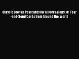 Download Classic Jewish Postcards for All Occasions: 31 Tear-and-Send Cards from Around the