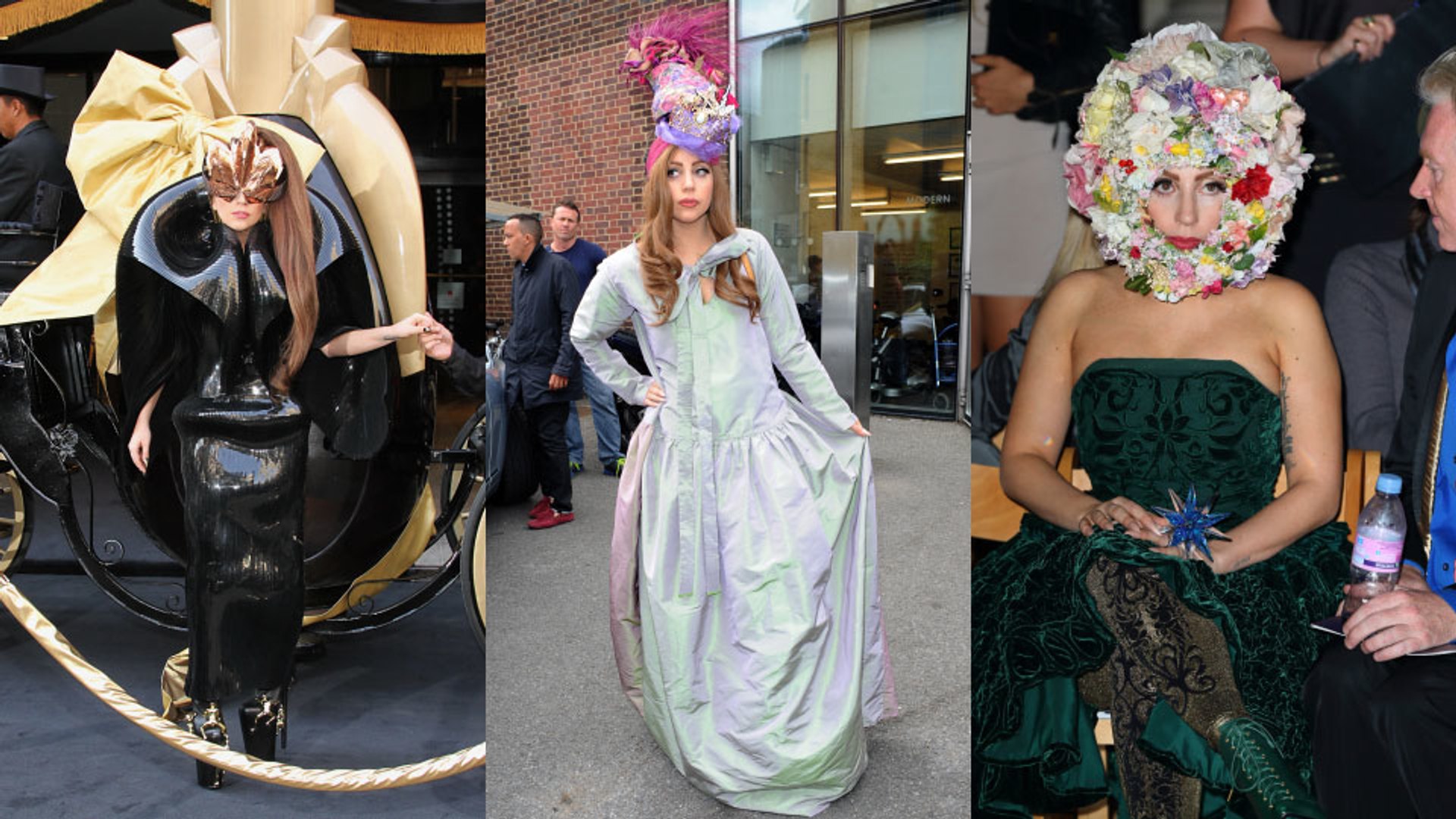 ⁣Lady Gaga Craziest Outfits