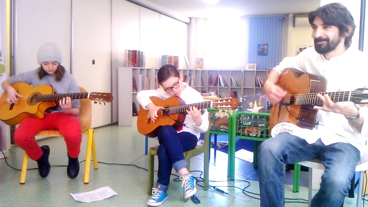 Marius, Marilou et Rehan Mars 2016 : Titine