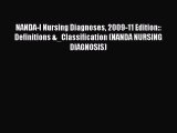 PDF NANDA-I Nursing Diagnoses 2009-11 Edition:: Definitions &_Classification (NANDA NURSING