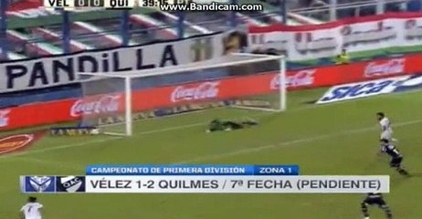 All Goals and Highlights Velez Sarsfield 1 - 2 Quilmes 28-3-2016 HD