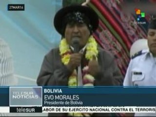 Evo: No es el pueblo chileno sino políticos quienes cometen errores