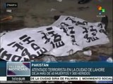 Pakistán: bombazo en Lahore provoca 70 muertos y 300 heridos