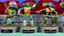Teenage Mutant Ninja Turtles History Of Leonardo 30 years Of TMNT Leo Vs. Shredder Krang Dog pound
