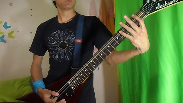 Sonata Arctica - Broken Cover Guitar full solo By Cristian Saucedo