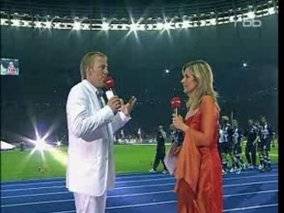 P!nk chante un meddley en Allemagne