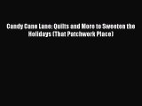 Download Candy Cane Lane: Quilts and More to Sweeten the Holidays (That Patchwork Place) PDF