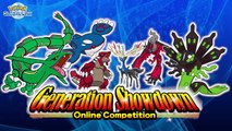 Pokémon Video Game Battle — Generation Showdown Masters Division 01