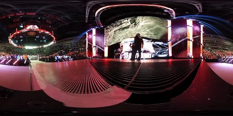 See the Wyatt Familys entrance on Raw in 360!