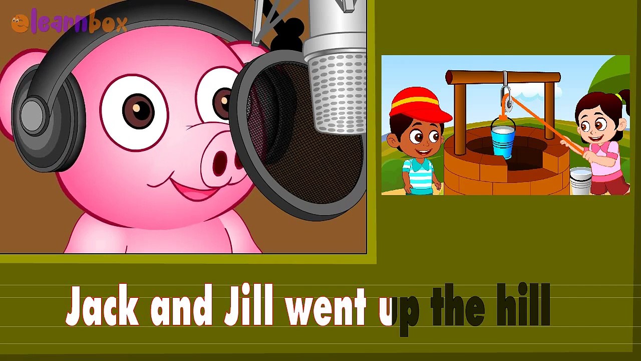 Jack And Jill Nursery Rhyme! Sing A Long English Rhymes for Children, Kids, Preschoolers &