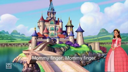 Finger Family Sofia the First | Family Finger Nursery Ryhme