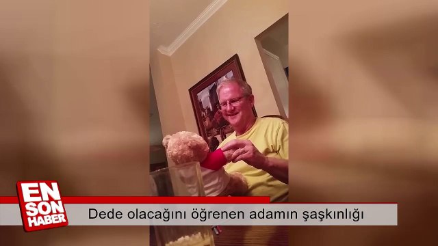 Dede olacağını öğrenen adamın şaşkınlığı