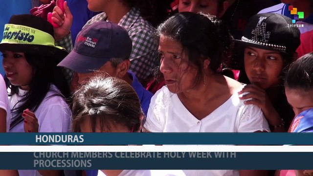 Honduras: Church Members Celebrate Holy Week With Processions