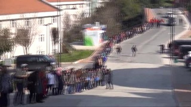 Zonguldak Kan Bağışı Kampanyası İçin 'Hayat Zinciri' Oluşturdular