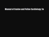 PDF Manual of Canine and Feline Cardiology 5e Free Books