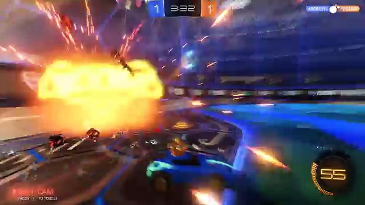Rocket League - no save :( but goal :) | Wykorz...