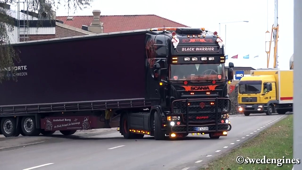Scania R620 V8 Black Warrior