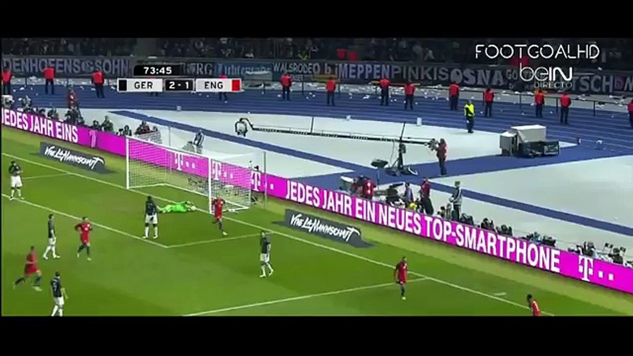 Le magnifique but de Vardy contre l'Allemagne (2-3)  26032016